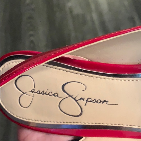 Jessica Simpson Red Stilettos - Picture 3 of 3
